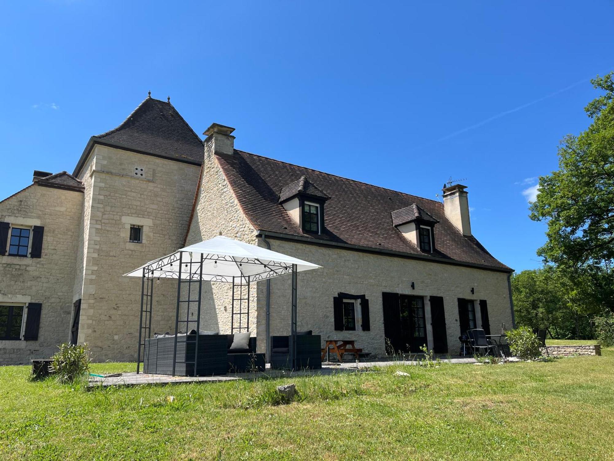 Villa Domainerossignol Acacia Gourdon-en-quercy Exterior foto