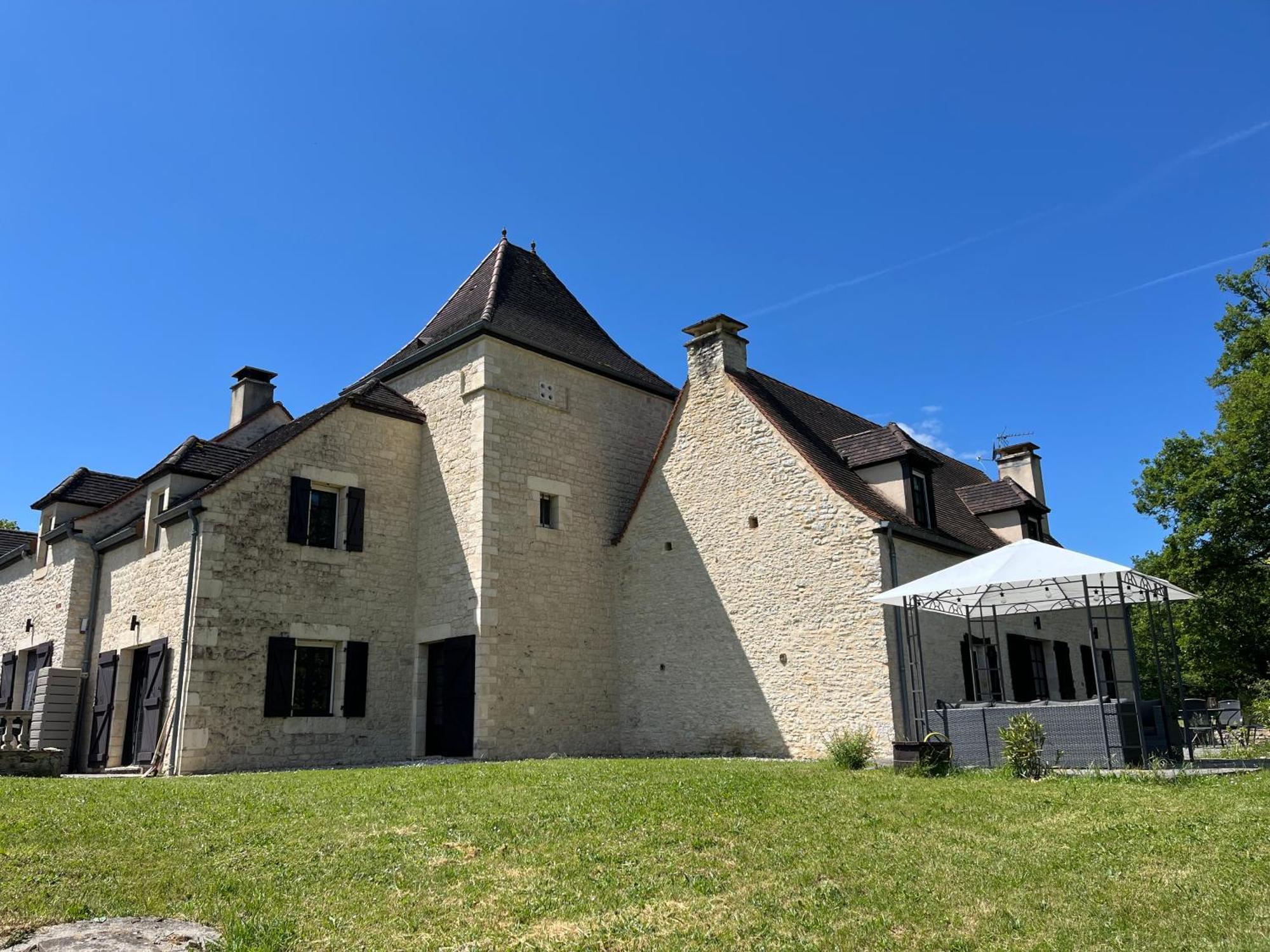 Villa Domainerossignol Acacia Gourdon-en-quercy Exterior foto